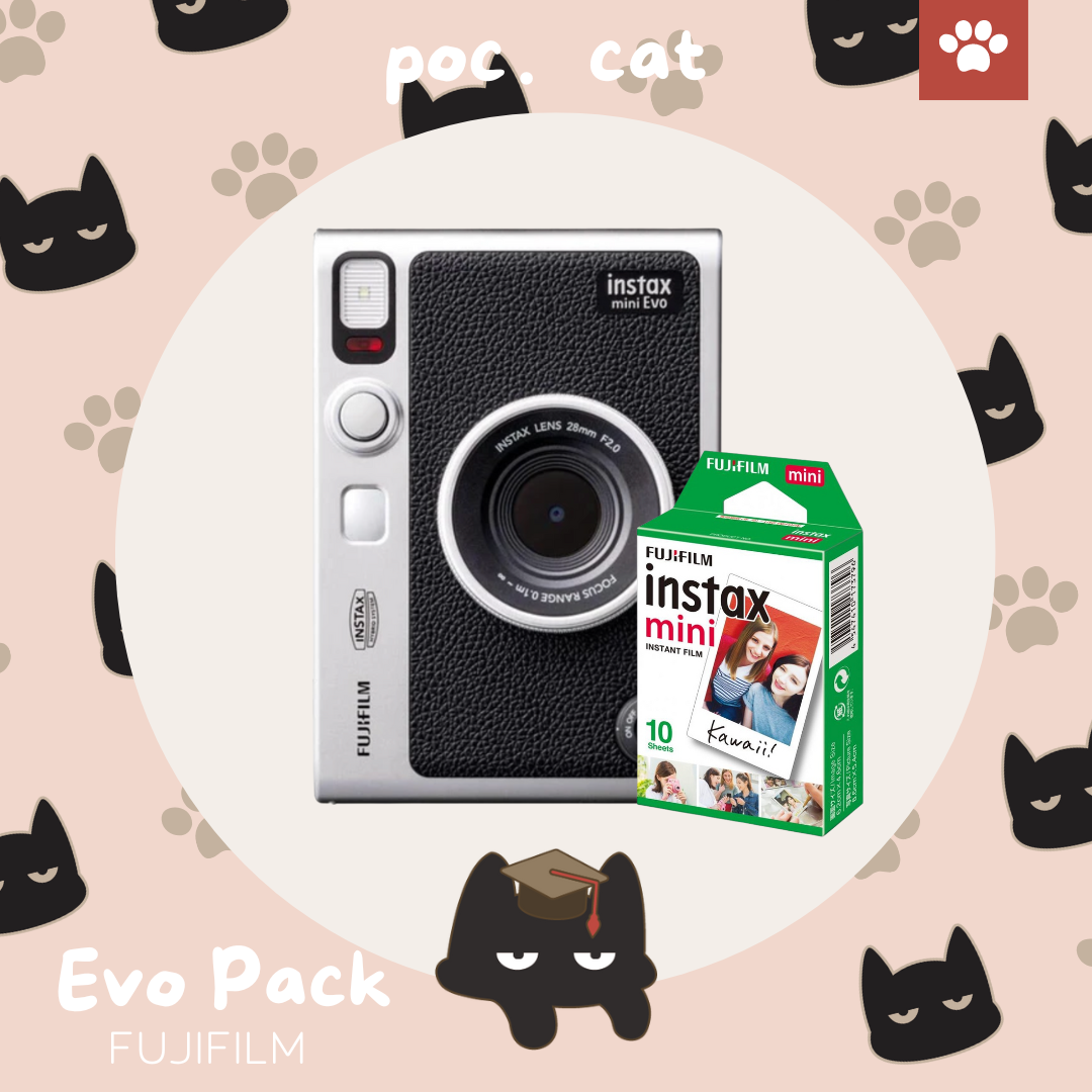 Fujifilm instax mini Evo 即影即有相機連相紙套裝（ mini 即影即有相