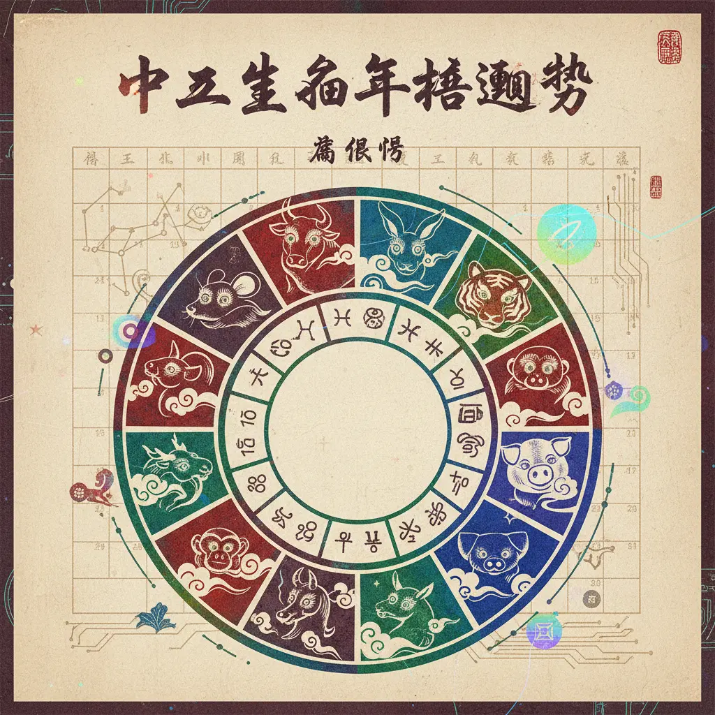 農民曆 - 十二生肖年齡運勢