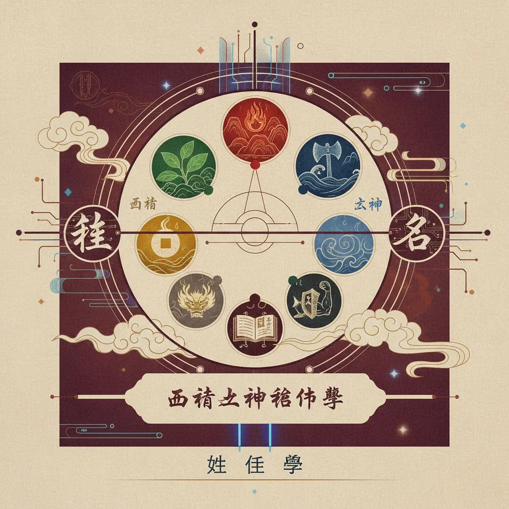 姓名學 - 五行六神命名學