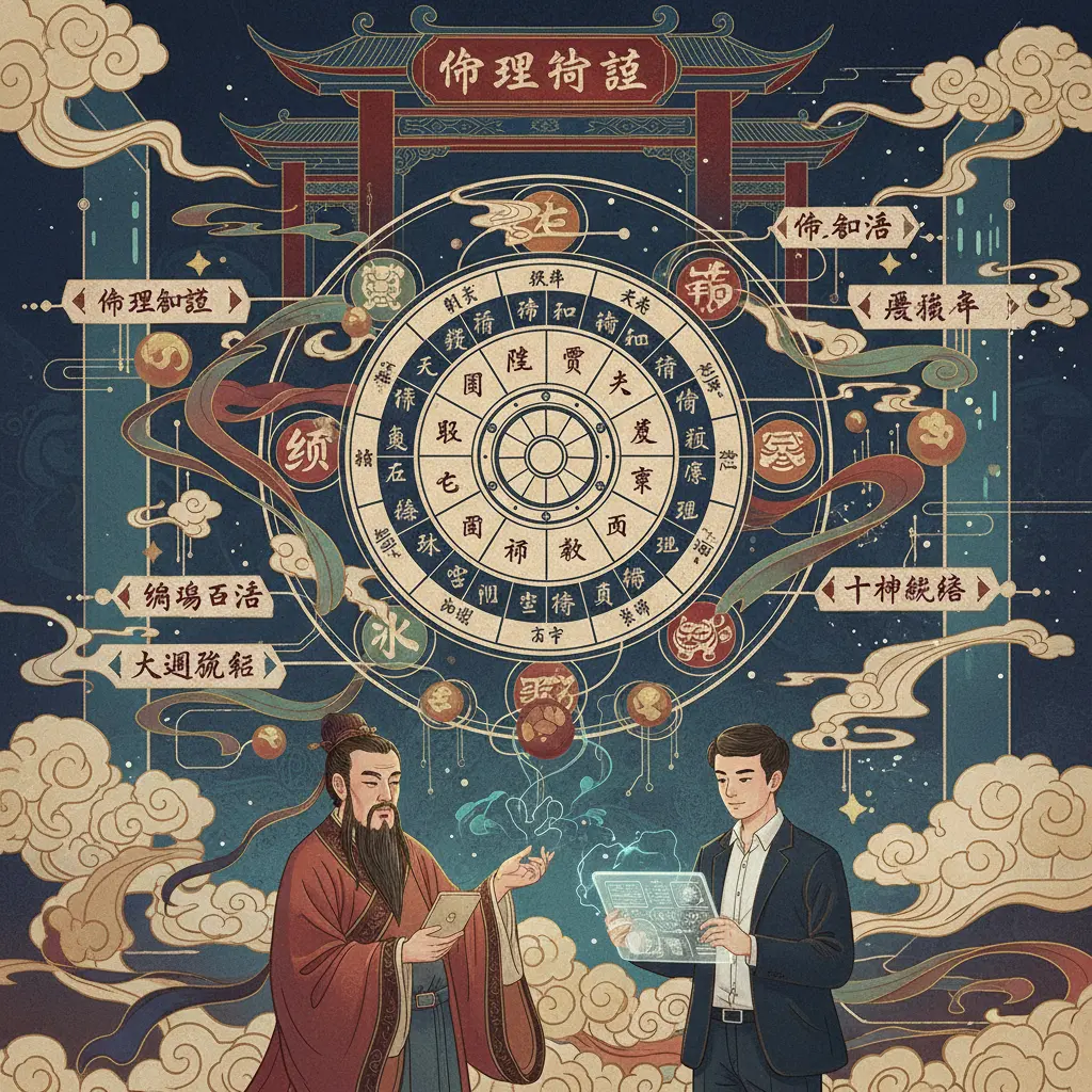 八字命盤 - 命理知識