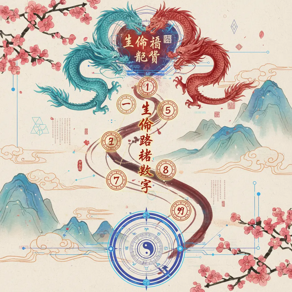 生命靈數配對 - 生命路徑數字