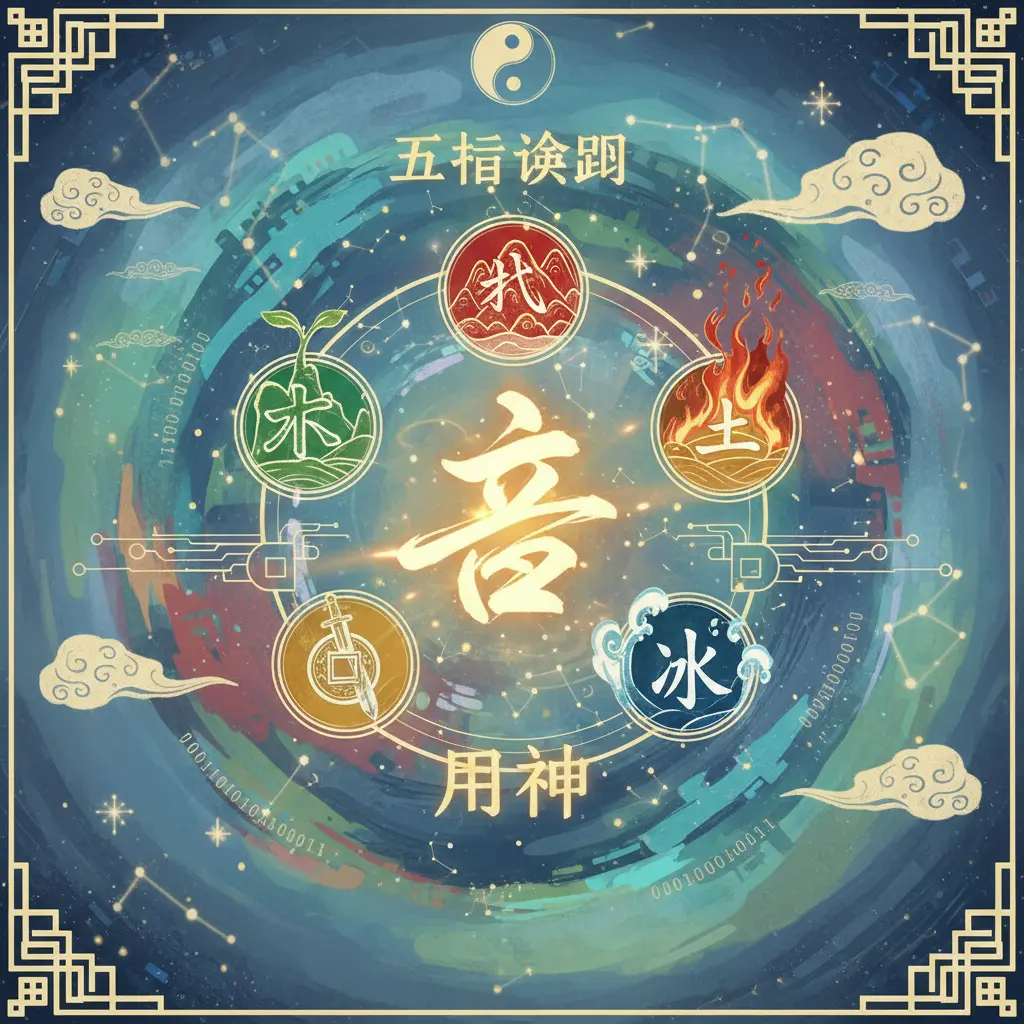 五行查詢 - 喜用神