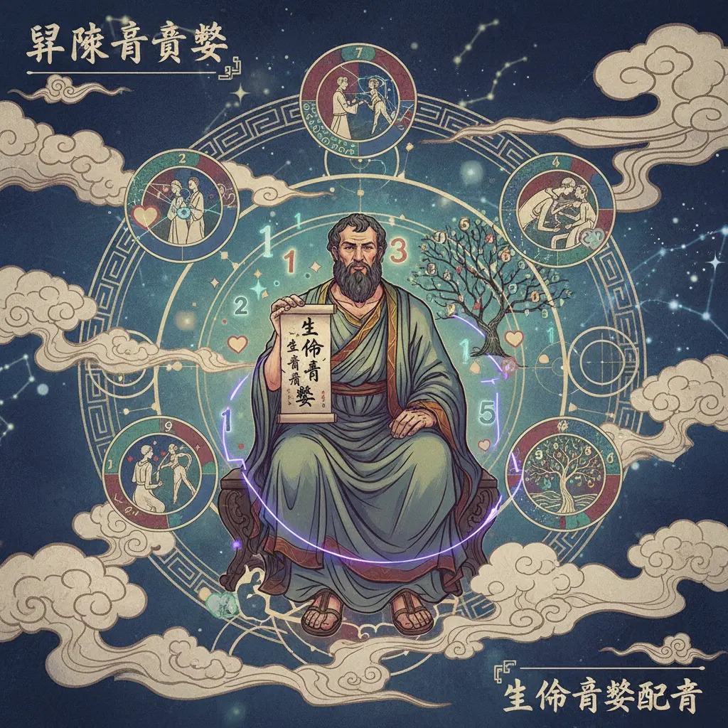 生命靈數配對 - 畢達哥拉斯