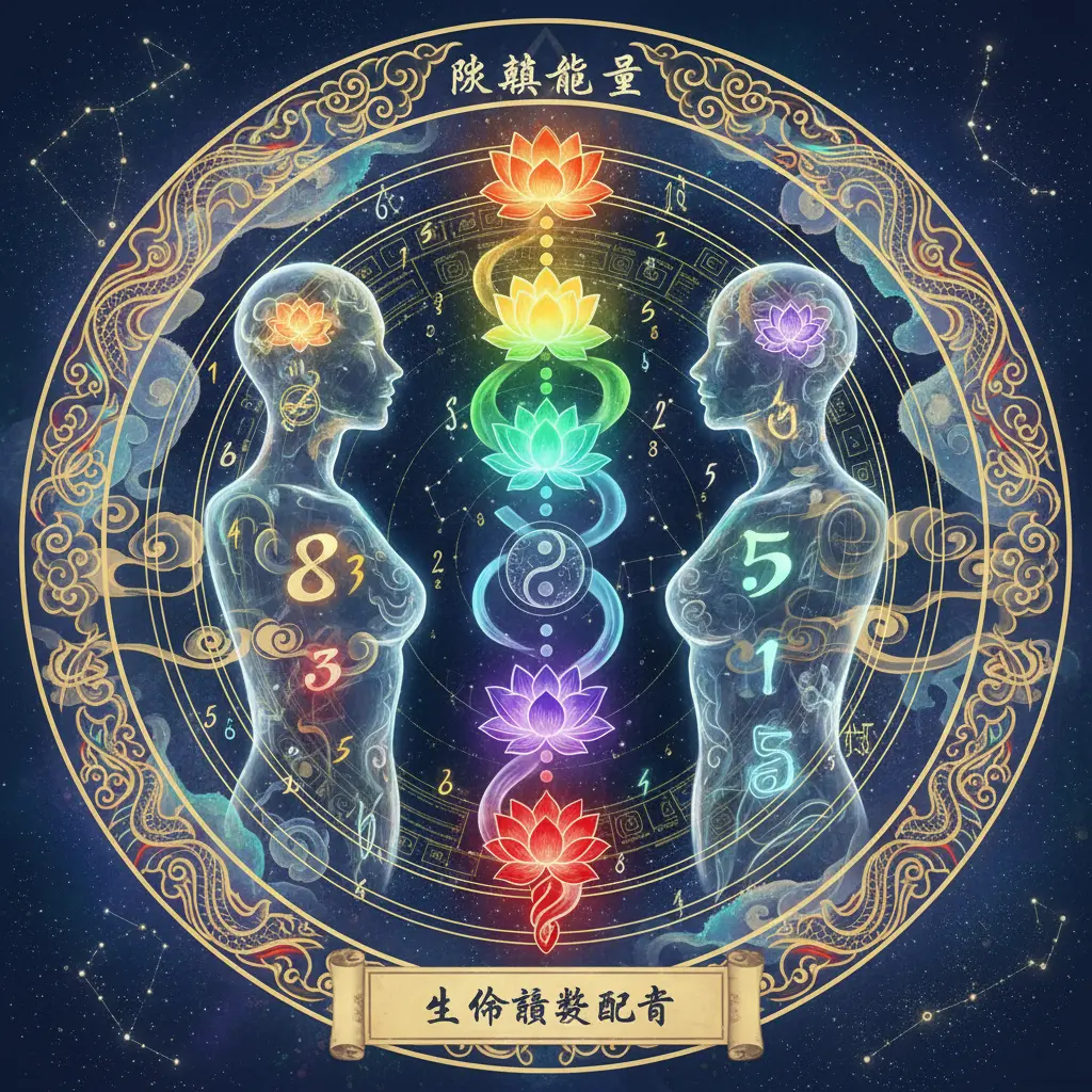 生命靈數配對 - 脈輪能量