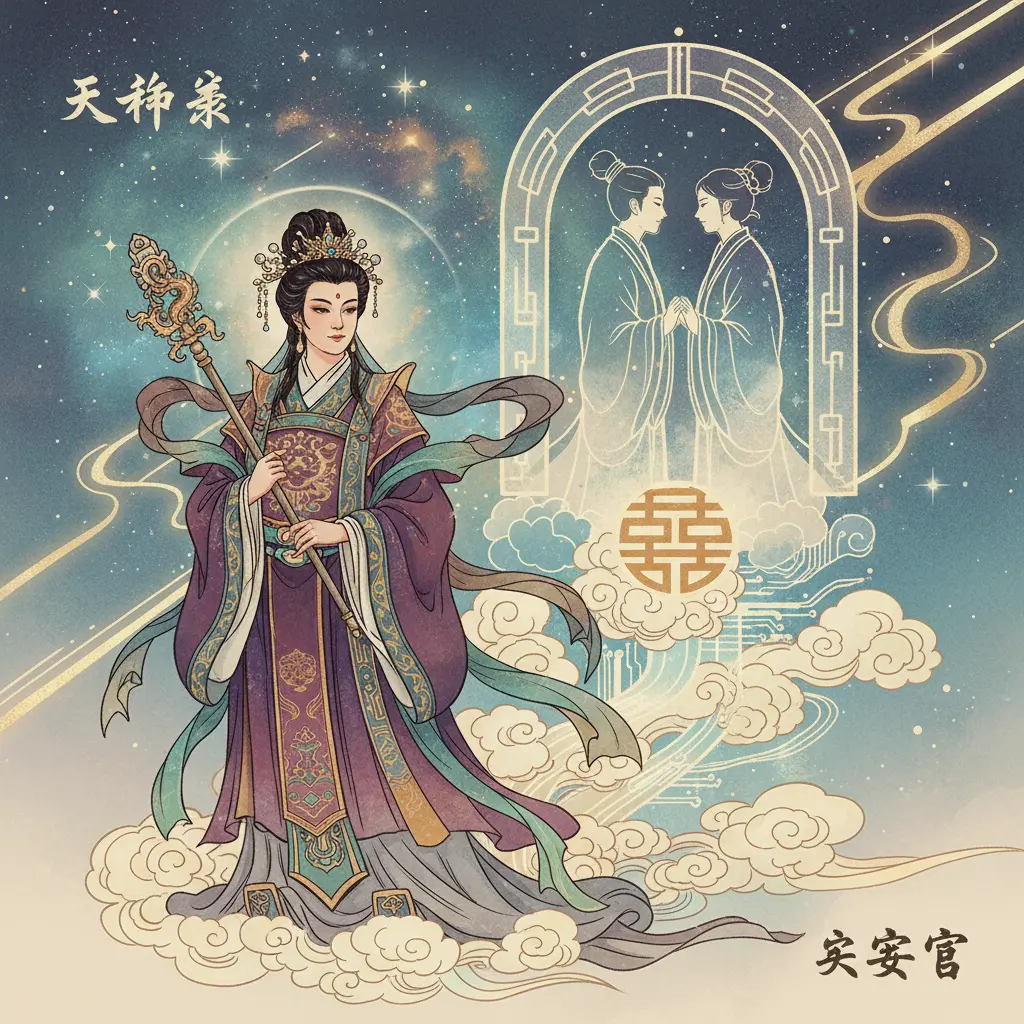 夫妻宮 - 天府星