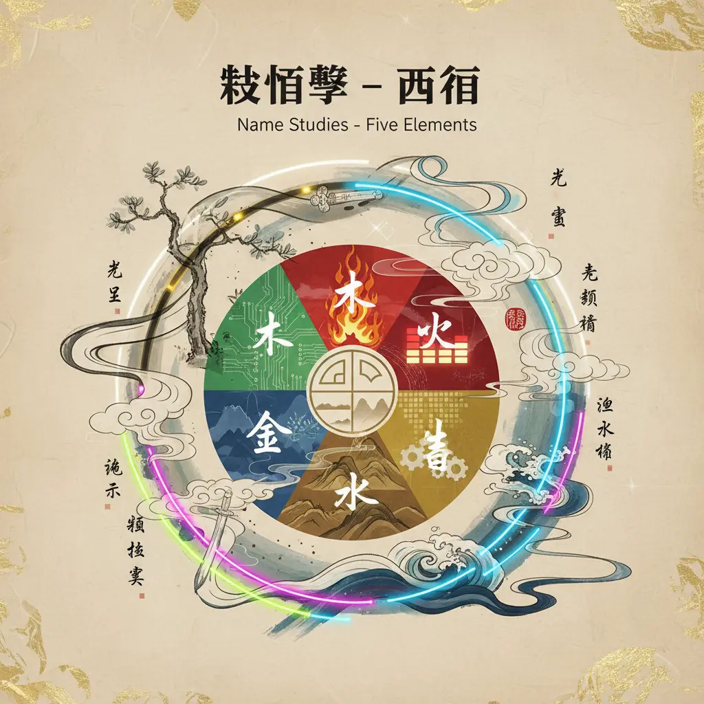 姓名學 - 五行