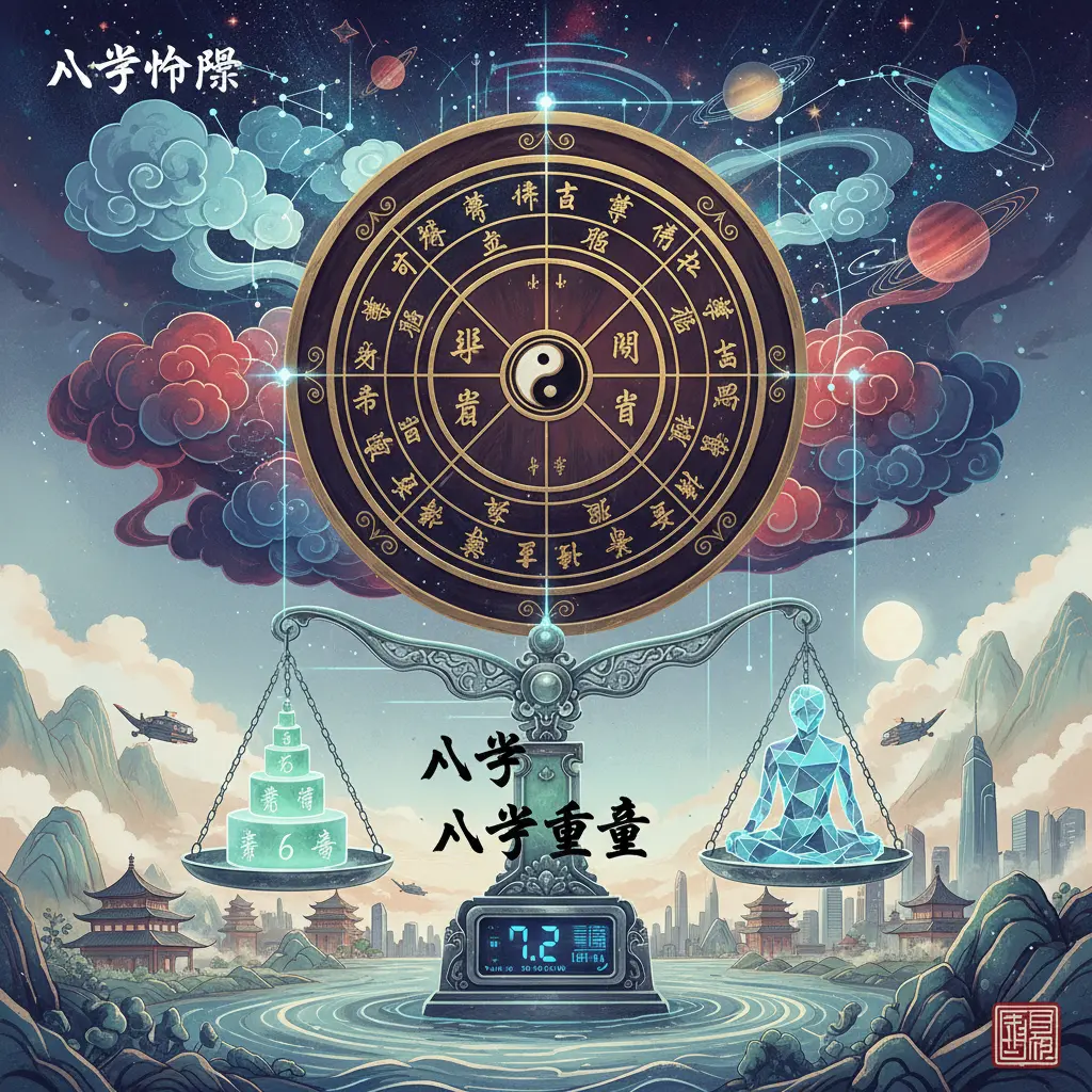 八字重量 - 八字命盤