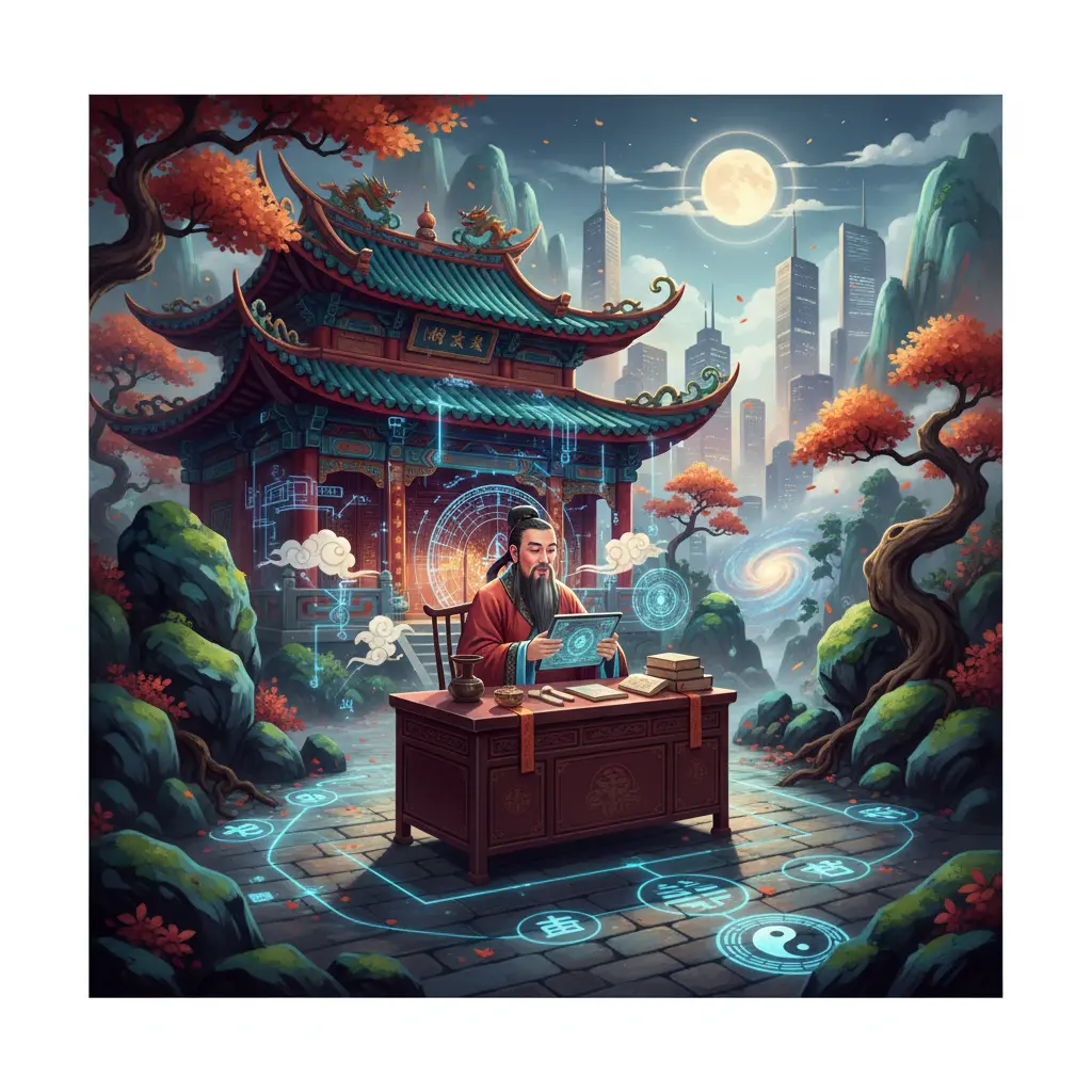 命理師 - 土地公廟