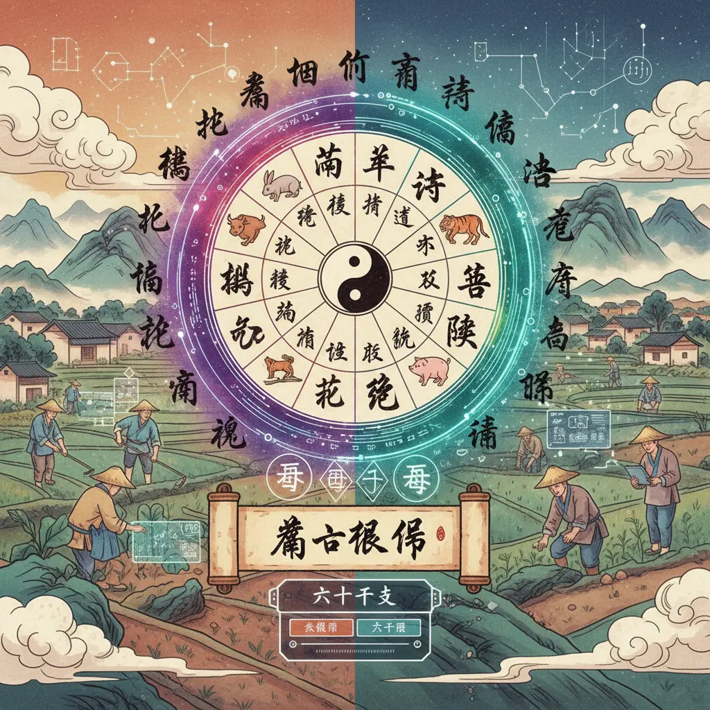 農民曆 - 六十干支