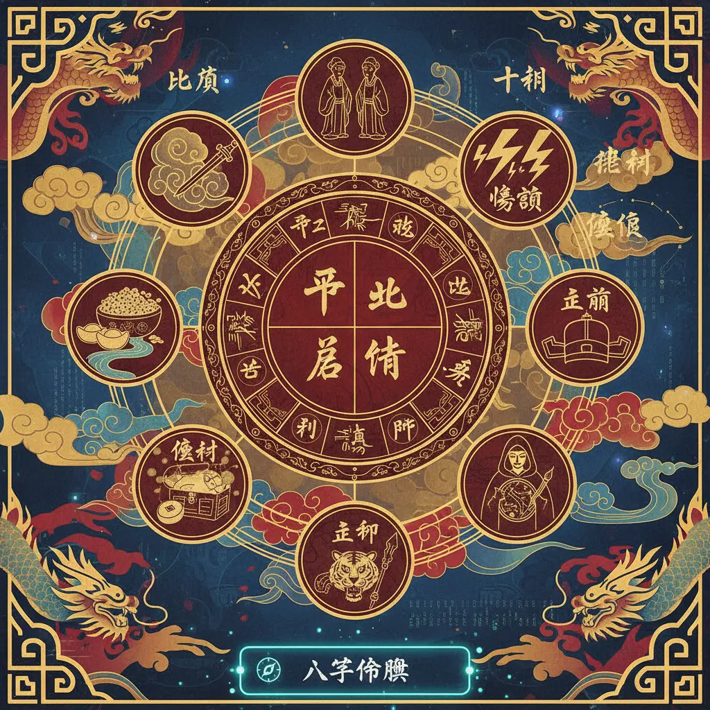 八字命盤 - 十神